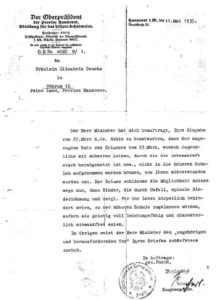 Deneke Antwort